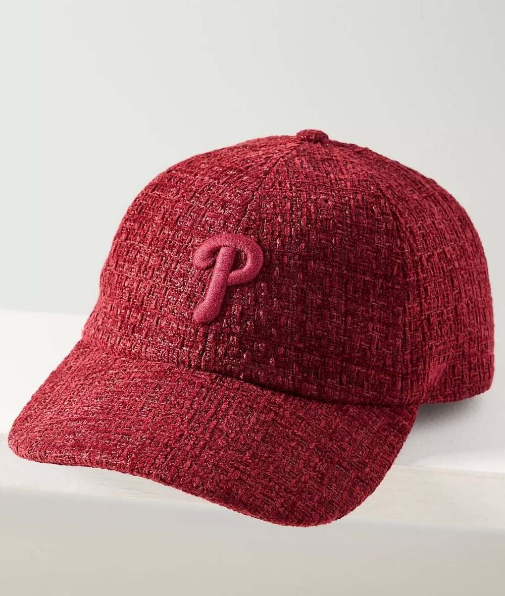 47 Brand Philadelphia Phillies Herringbone Baseball Cap Red